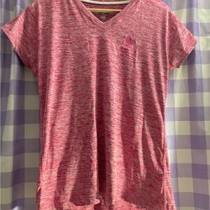 Pink Beverly Hills Polo Club V-Neck T-Shirt